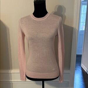 Tory Burch Pink Crew Neck Sweater
